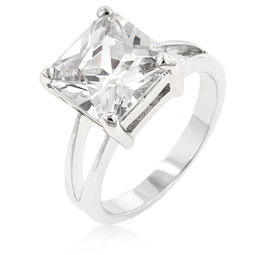Cubic Zirconia Gypsy Ring