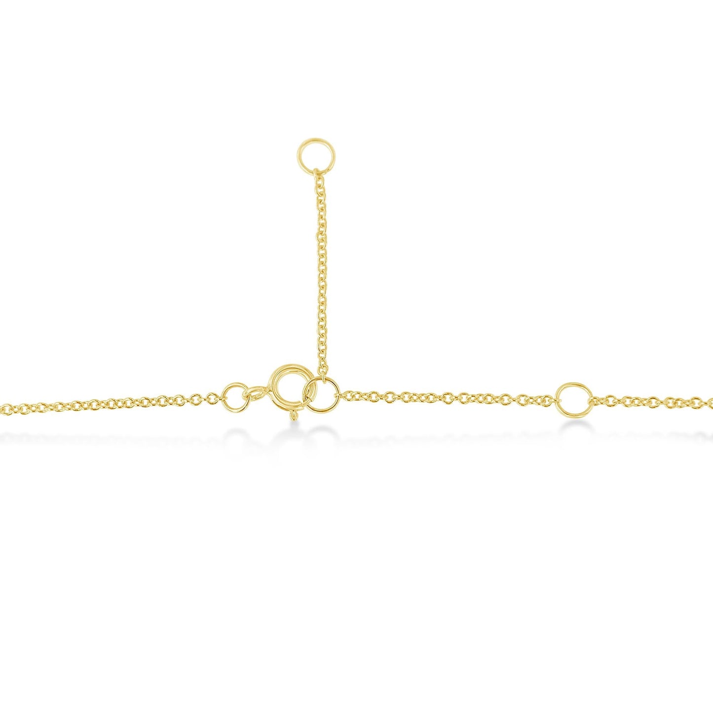 10K Yellow Gold 1/2 Carat Diamond Bezel-Set Solitaire Pendant Necklace – Haus of Brilliance