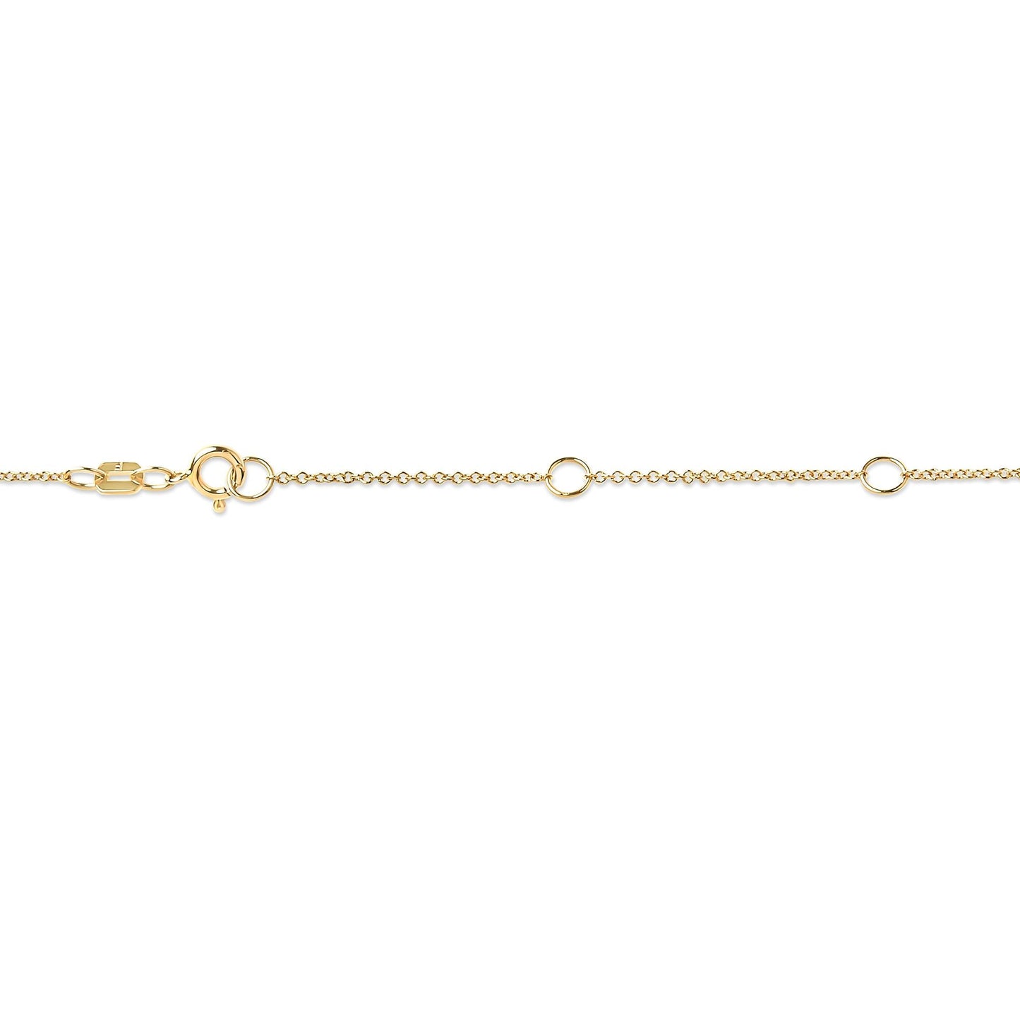 10K Yellow Gold 1/2 Carat Diamond Bezel-Set Solitaire Pendant Necklace – Haus of Brilliance