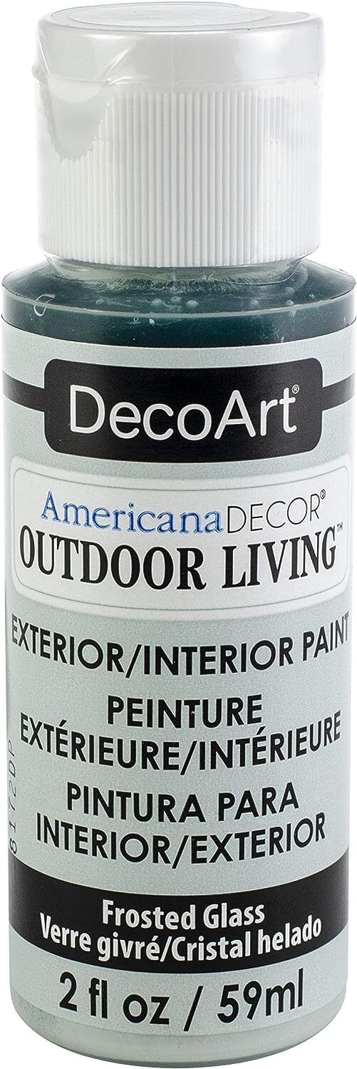 DecoArt Outdoor Living 2oz Frosted Glass