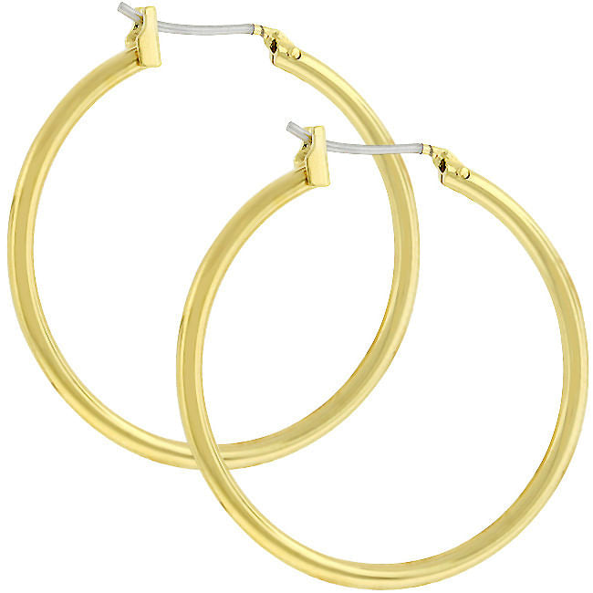 Golden Hoop Earrings – Classic Everyday Elegance