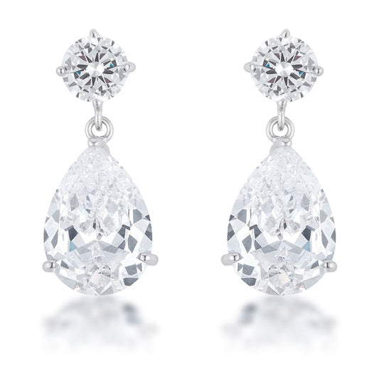 Shimmering CZ Earrings