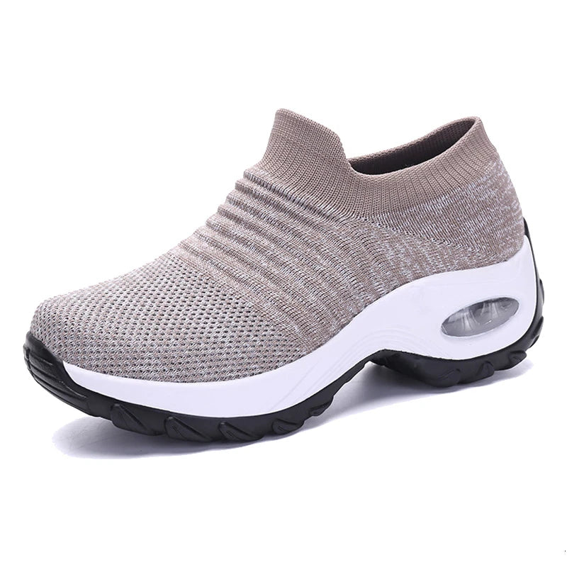 Women’s Slip-On Platform Sock Sneakers
