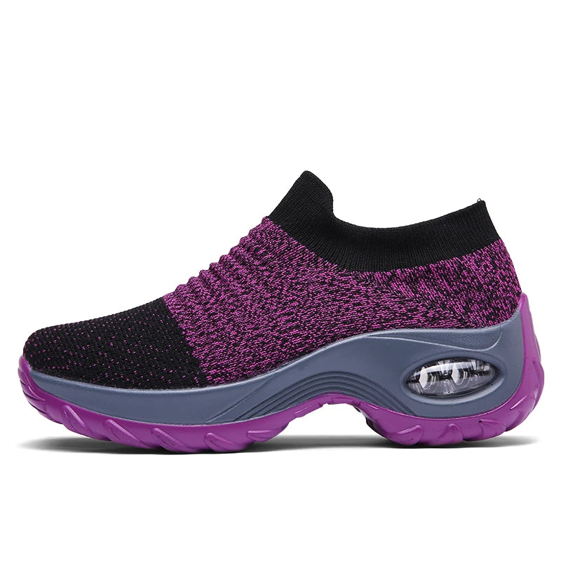 Women’s Slip-On Platform Sock Sneakers