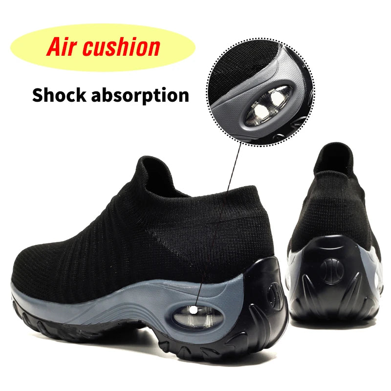 Women’s Slip-On Platform Sock Sneakers