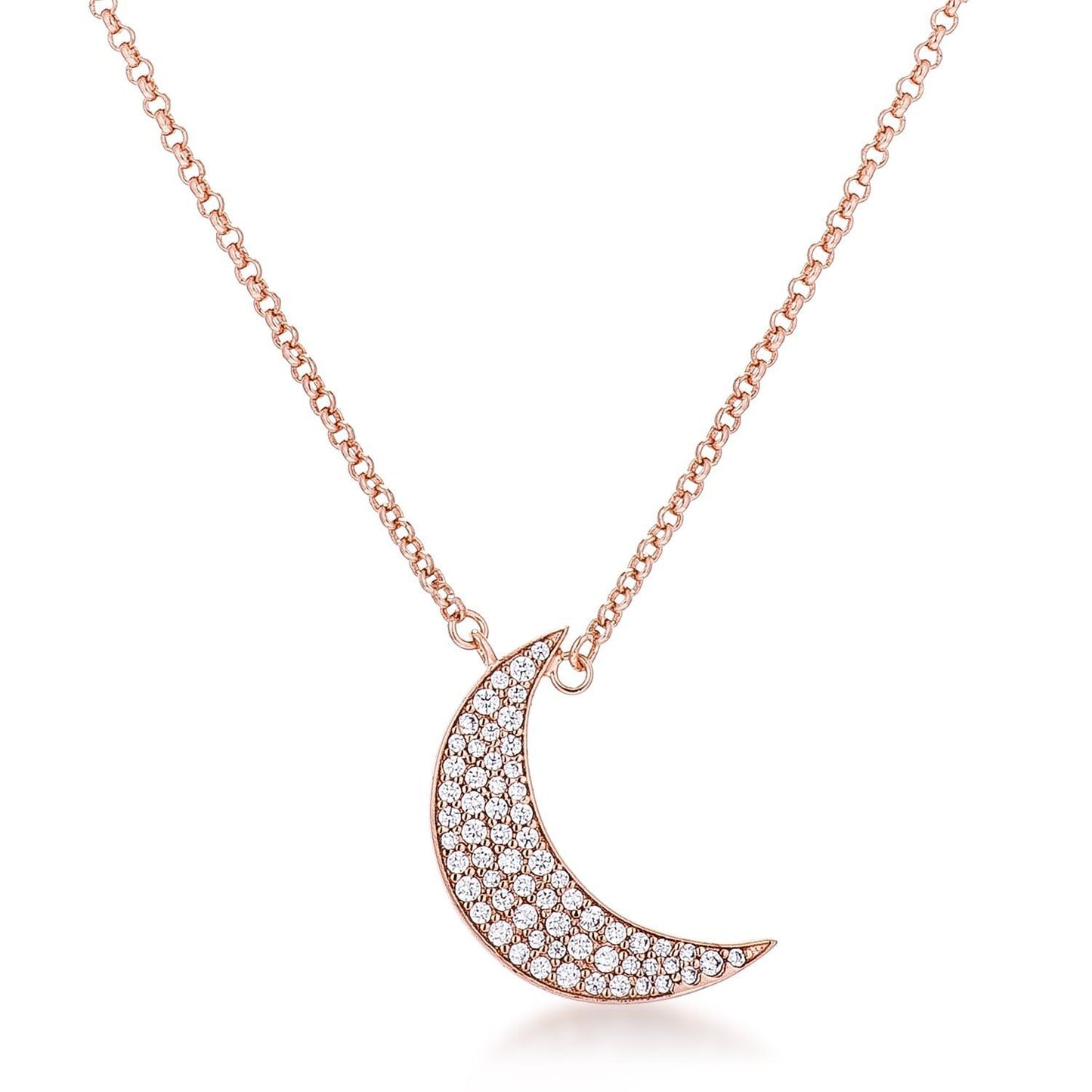 To the Moon And Back Necklace – Celestial Love Pendant