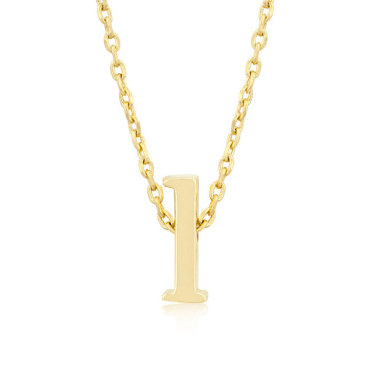 Golden Initial L Pendant