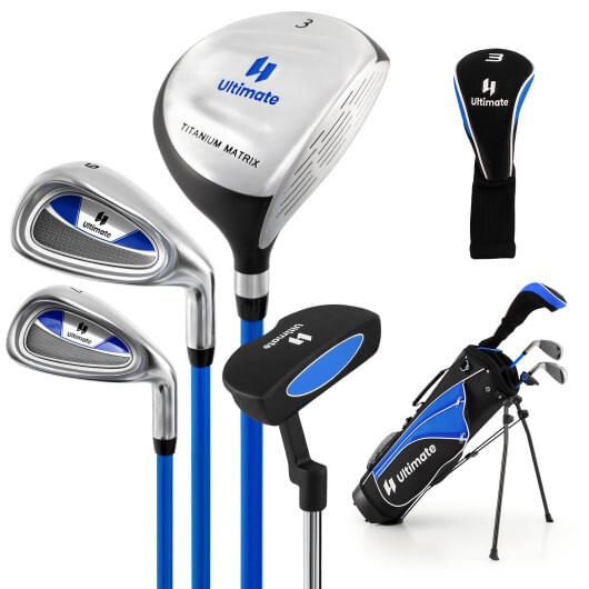 Complete Golf Club Set for Children Age 11–13 – Blue